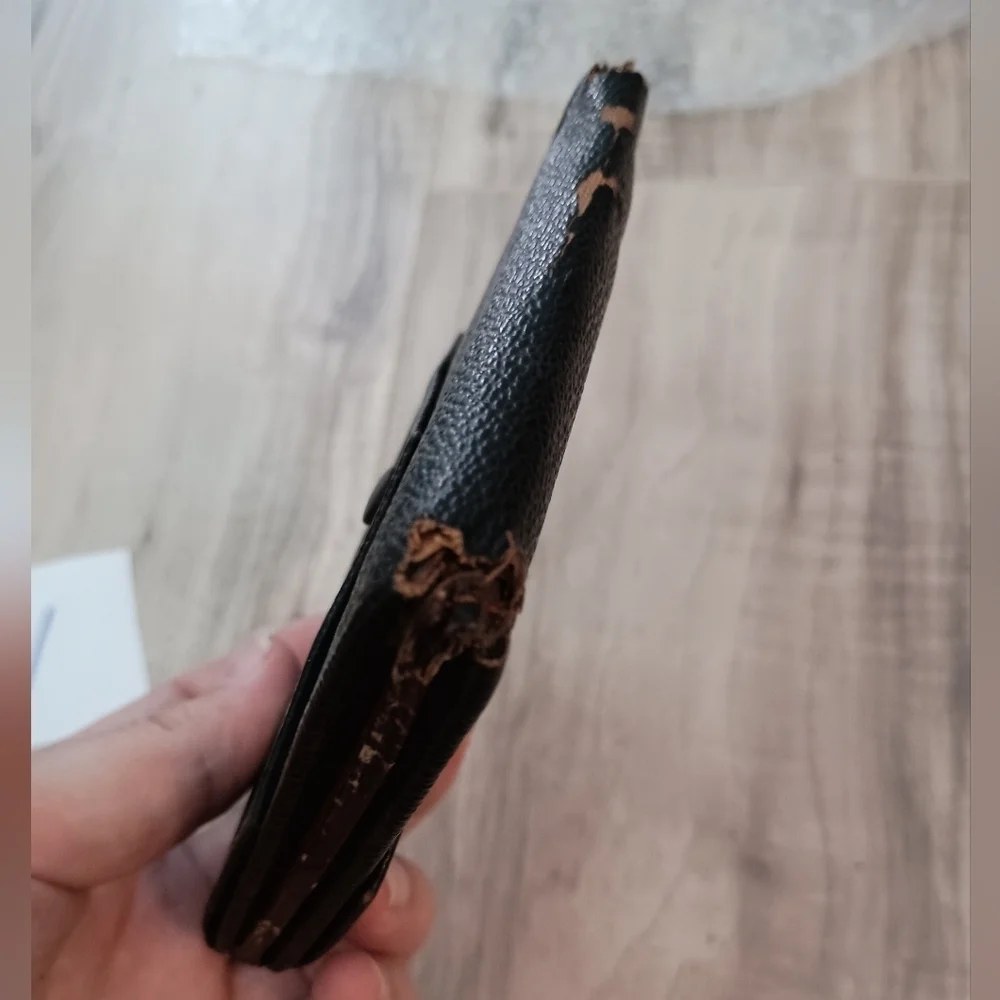 Louis-Vuitton Bifold Wallet Brown Authentic